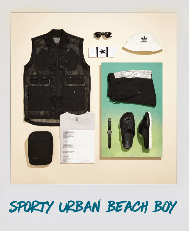 Sporty Urban Beach Boy