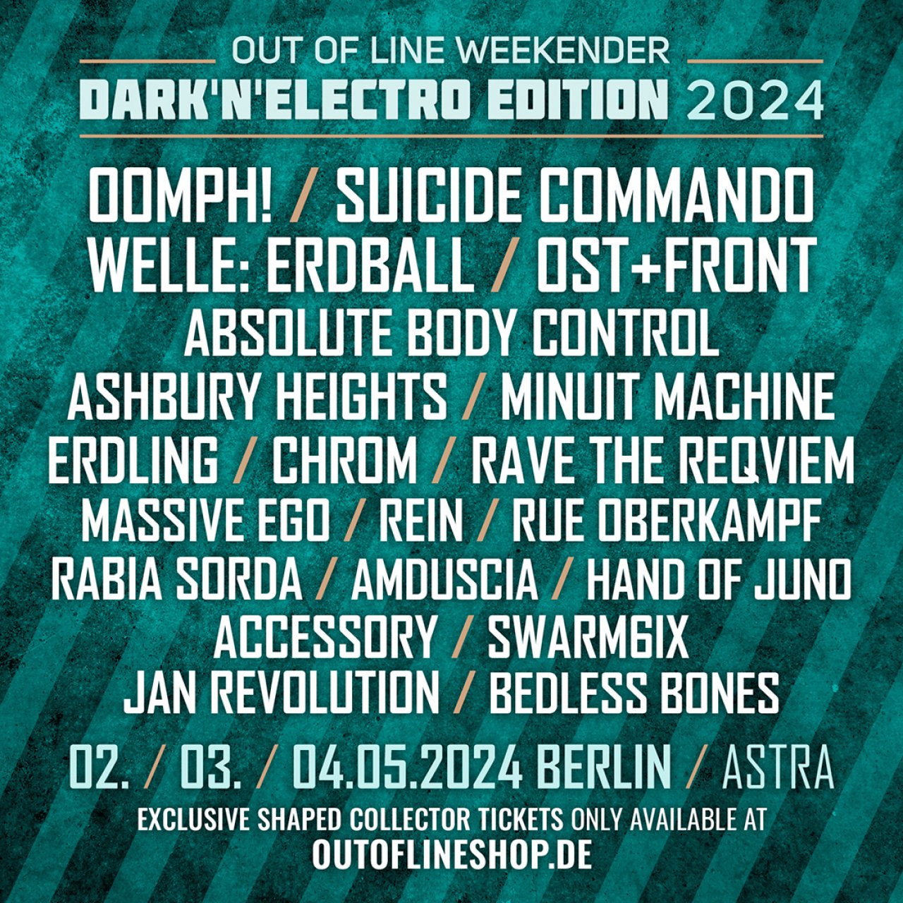 Out Of Line Weekender - Dark'n'Electro Edition 2024