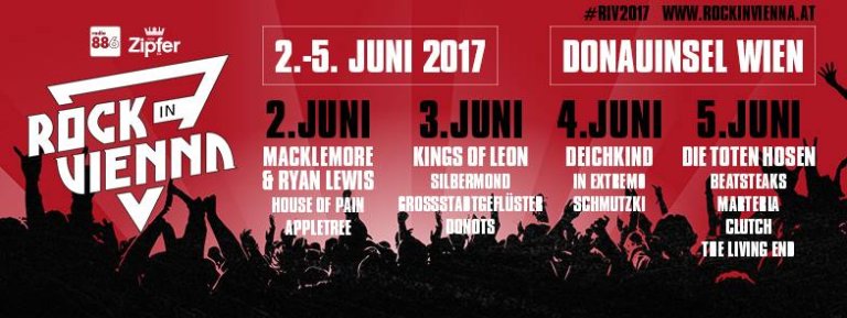 Rock in Vienna - Headliner und weitere Bands bestätigt