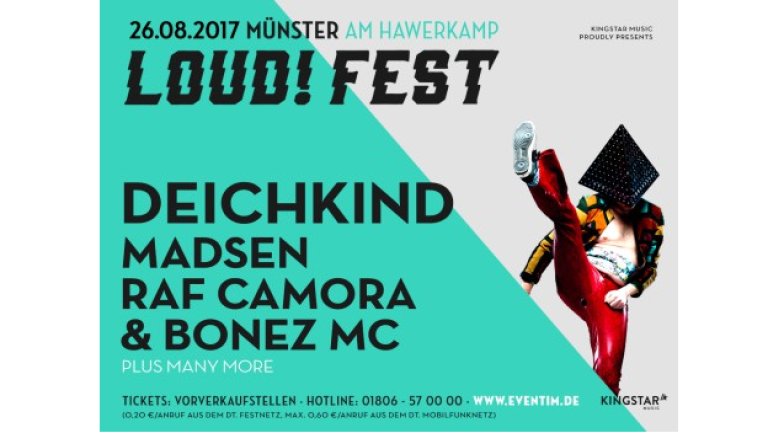 Loud!Fest - findet 2017 am Münsteraner Hafen statt