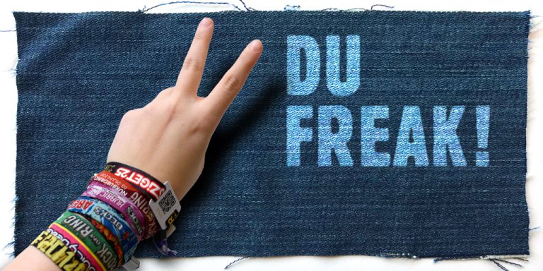 Du Freak! - Zeig uns deinen Festival-Arm!