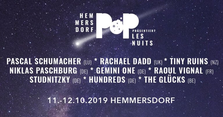 Hemmersdorf Pop präsentiert Les Nuits - Kreative Vielfalt für die Provinz