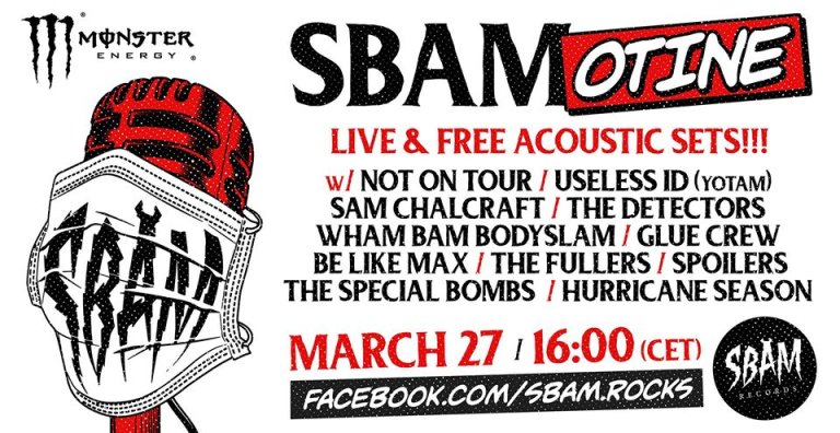 SBAMotine - Label Sbäm streamt Akustik-Konzerte im Netz