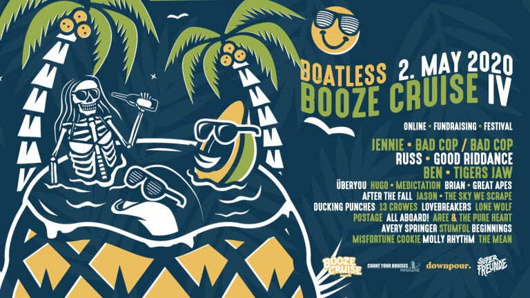 Boatless Booze Cruise IV - Booker Stefan Jonas über das Online-Punk-Festival